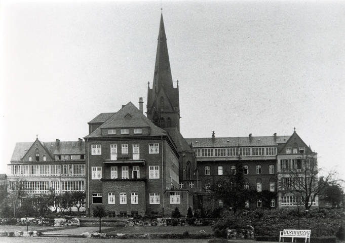 Ansicht vom Park aus dem Jahre 1931