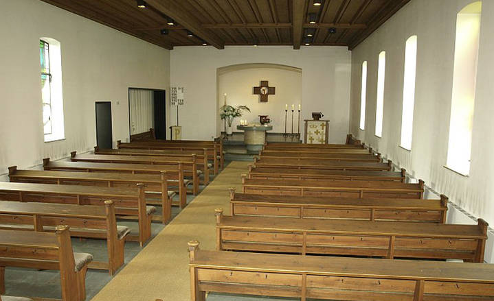 Ansicht der Friedenskirche